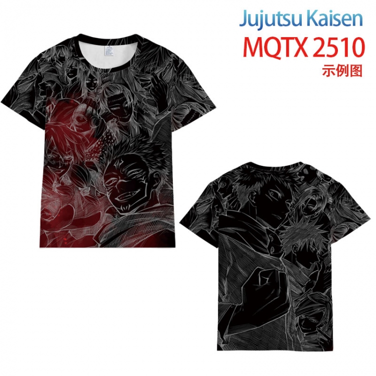 Jujutsu Kaisen flower short sleeve T-shirt S-5XL, 8 sizes  MQTX-2510