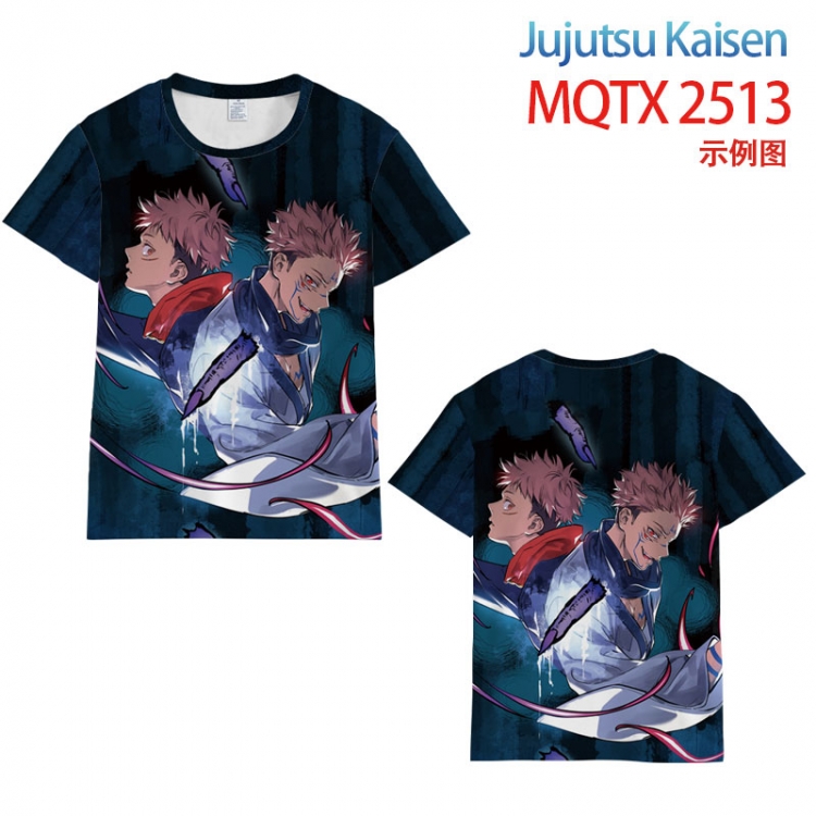 Jujutsu Kaisen flower short sleeve T-shirt S-5XL, 8 sizes MQTX-2513