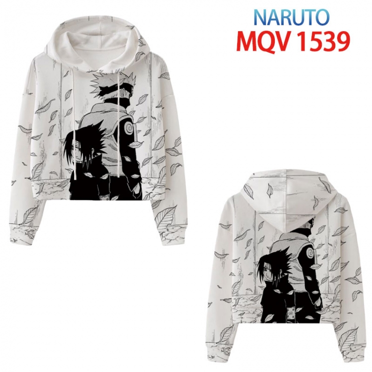 Naruto Anime printed women's short sweater XS-4XL 8 sizes MQV 1539