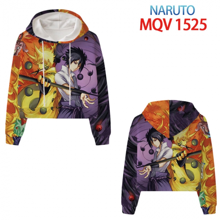 Naruto Anime printed women's short sweater XS-4XL 8 sizes  MQV 1525