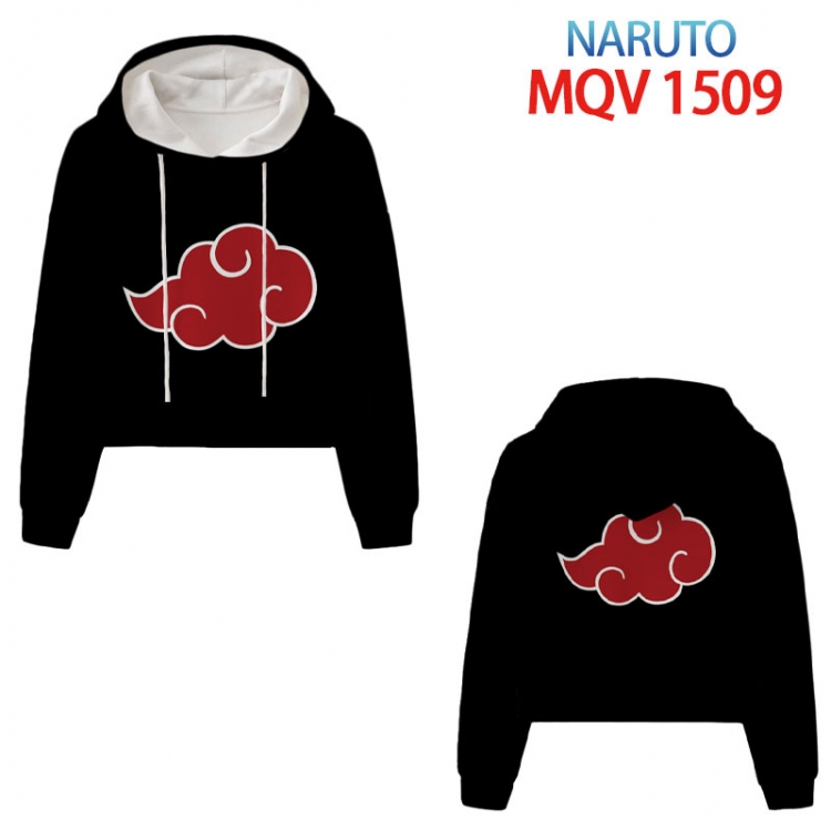 Naruto Anime printed women's short sweaterXS-4XL 8 sizes MQV 1509
