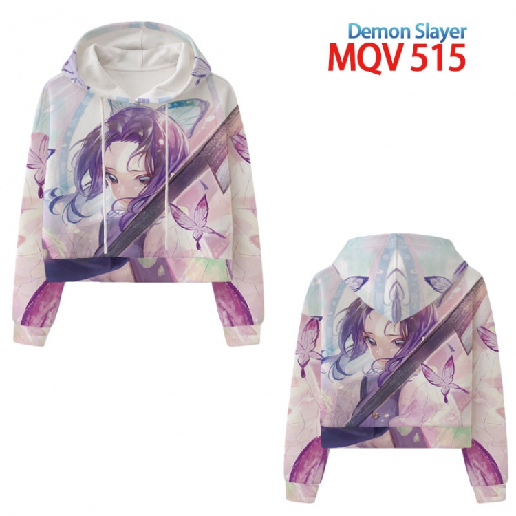 Demon Slayer Kimets Anime printed women's short sweater XS-4XL 8 sizes MQV515