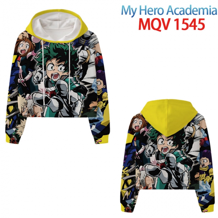 My Hero Academia Anime printed women's short sweater XS-4XL 8 sizes  MQV 1545
