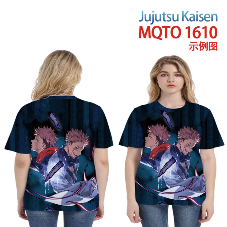 Jujutsu Kaisen Full color printed short sleeve T-shirt MQTO-1610