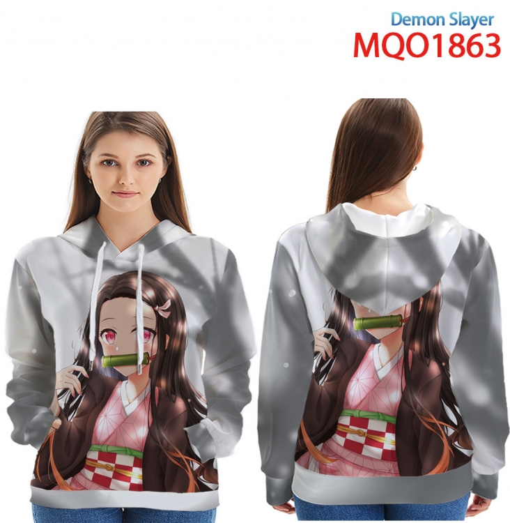 Demon Slayer Kimets Patch pocket Sweatshirt Hoodie  9 sizes from XXS to 4XL  MQO1863