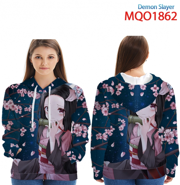 Demon Slayer Kimets Patch pocket Sweatshirt Hoodie  9 sizes from XXS to 4XL  MQO1862