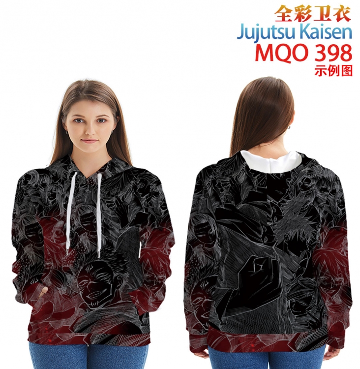 Jujutsu Kaisen  Full Color Patch pocket Sweatshirt Hoodie  9 sizes from 2XS to 4XL MQO398