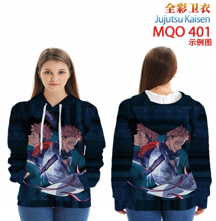 Jujutsu Kaisen  Full Color Patch pocket Sweatshirt Hoodie  9 sizes from 2XS to 4XL MQO401