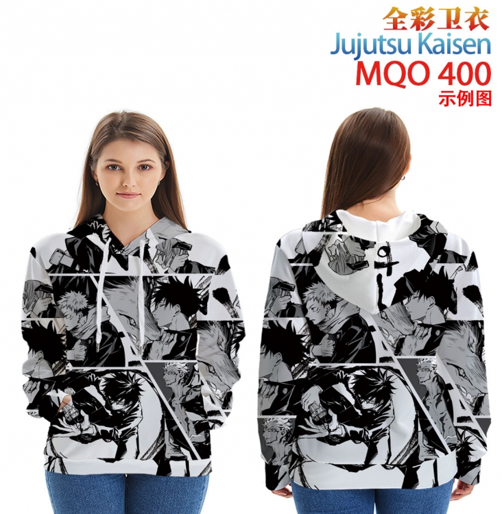 Jujutsu Kaisen  Full Color Patch pocket Sweatshirt Hoodie  9 sizes from 2XS to 4XL MQO400