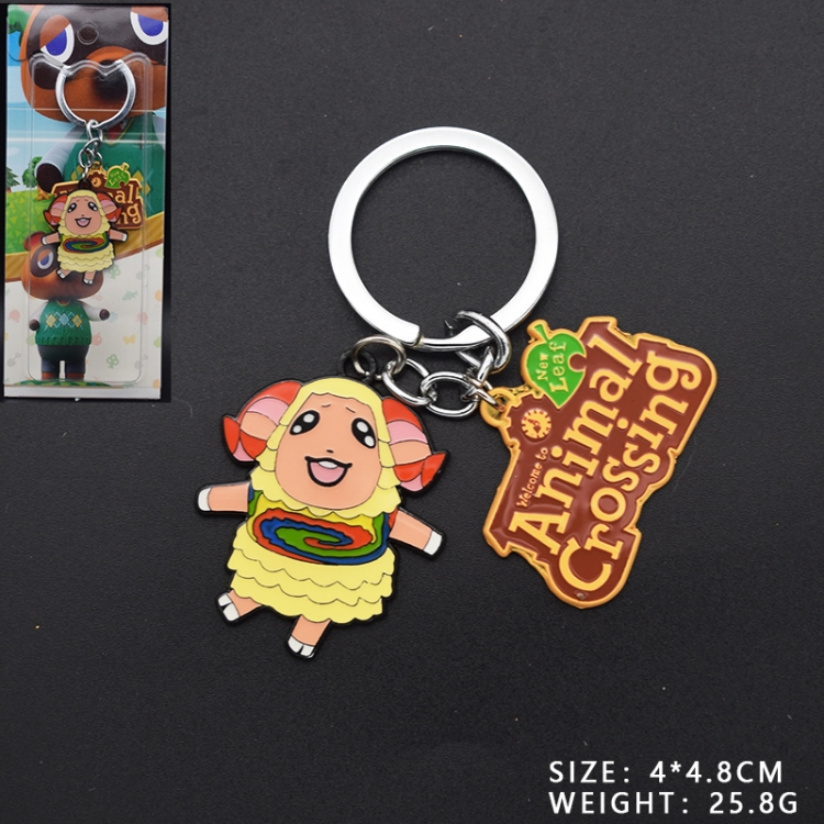 Animal Crossing Two-in-one keychain pendant Style 2