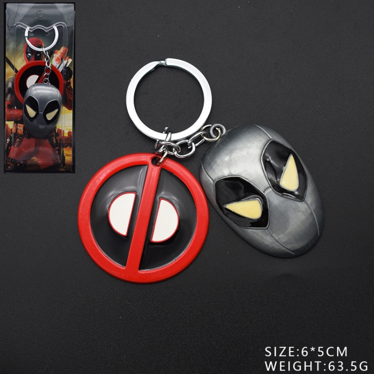 Deadpool Metal keychain pendant gift style B