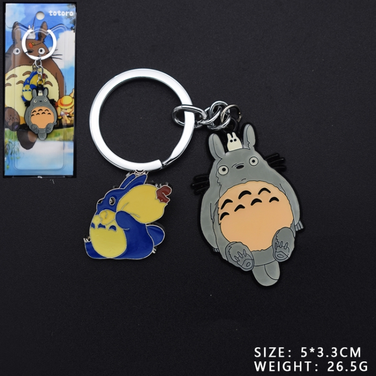 TOTORO Metal keychain pendant gift style A