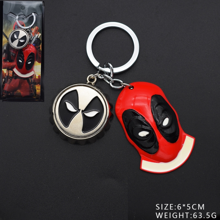 Deadpool Metal keychain pendant gift style C