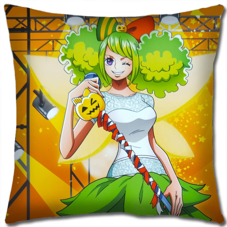 One Piece Anime square full-color pillow cushion 45X45CM NO FILLING H1383