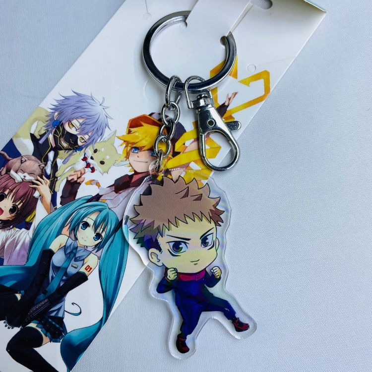 Jujutsu Kaisen  Anime Acrylic Key Chain  Pendant price for 5 pcs