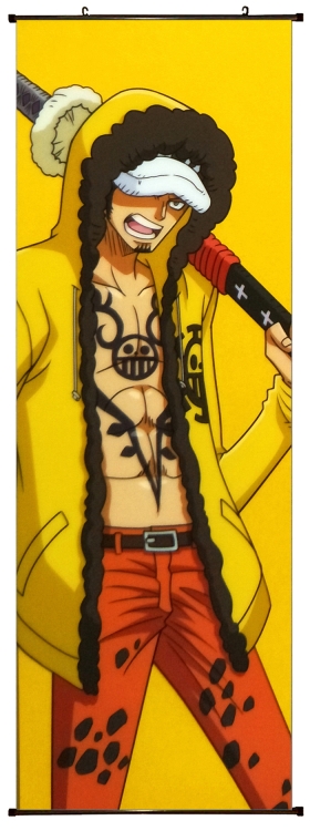 One Piece Anime  Plastic pole cloth painting Wall Scroll 60X170CM H1-380