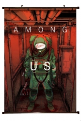 Among Us Anime black Plastic r...