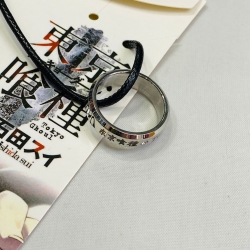 Tokyo Ghoul Anime Ring necklac...