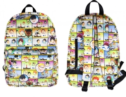 Anime Printed student backpack...