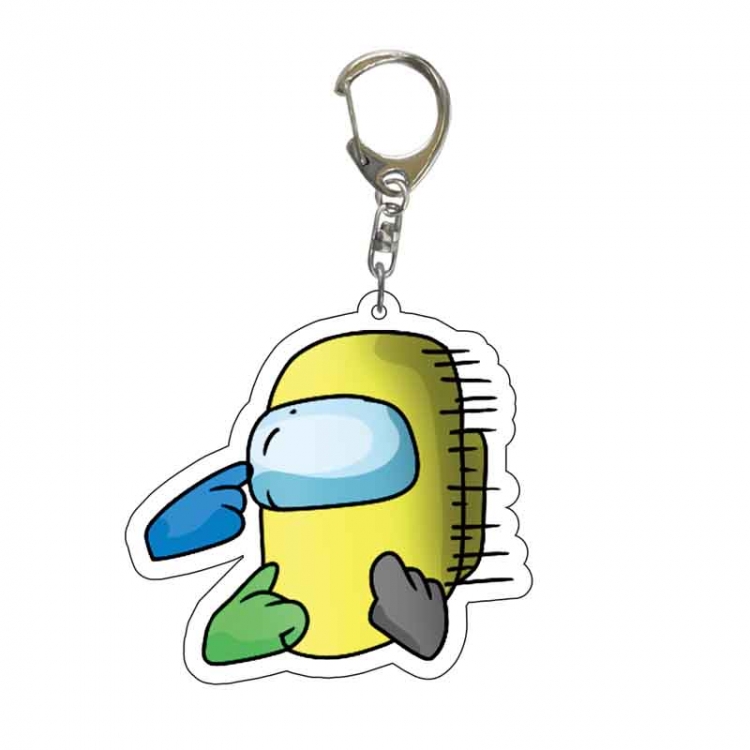 Among US acrylic keychain price for 5 pcs  6411