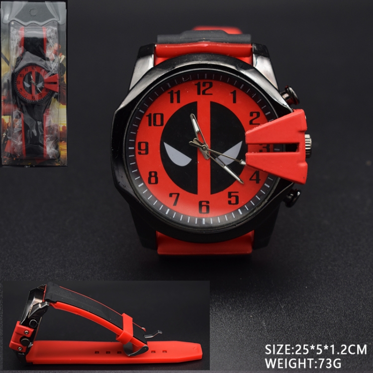 Deadpool Animation Attracts models packing Student wrist watch