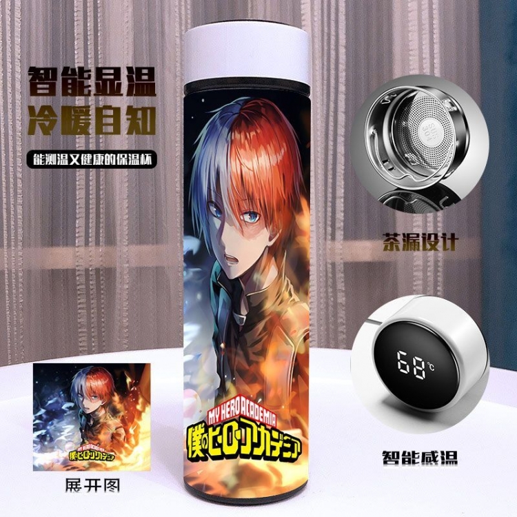 My Hero Academia Apparent temperature 304 stainless steel Thermos Cup 500ML