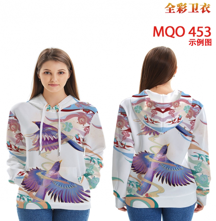 Chinese style Full Color Patch pocket Sweatshirt Hoodie EUR SIZE 9 sizes from XXS to XXXXL MQO453 