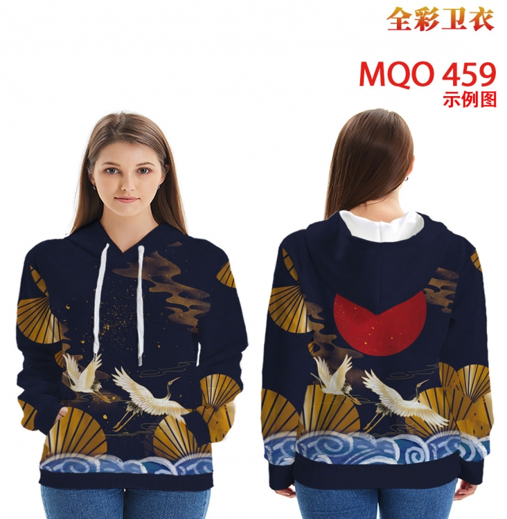 Chinese style Full Color Patch pocket Sweatshirt Hoodie EUR SIZE 9 sizes from XXS to XXXXL MQO459 