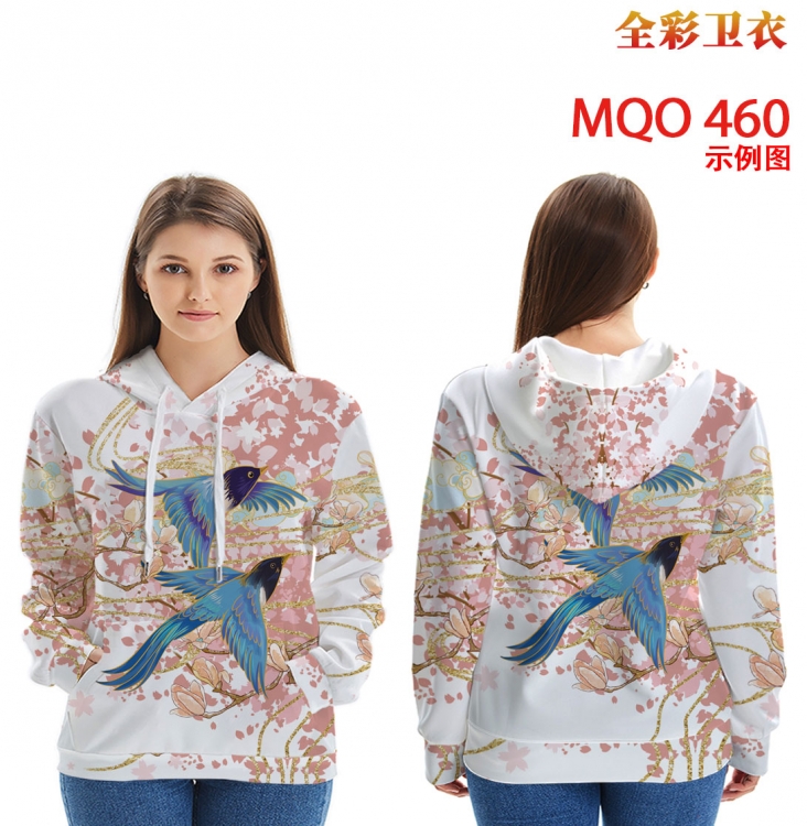 Chinese style Full Color Patch pocket Sweatshirt Hoodie EUR SIZE 9 sizes from XXS to XXXXL MQO460 