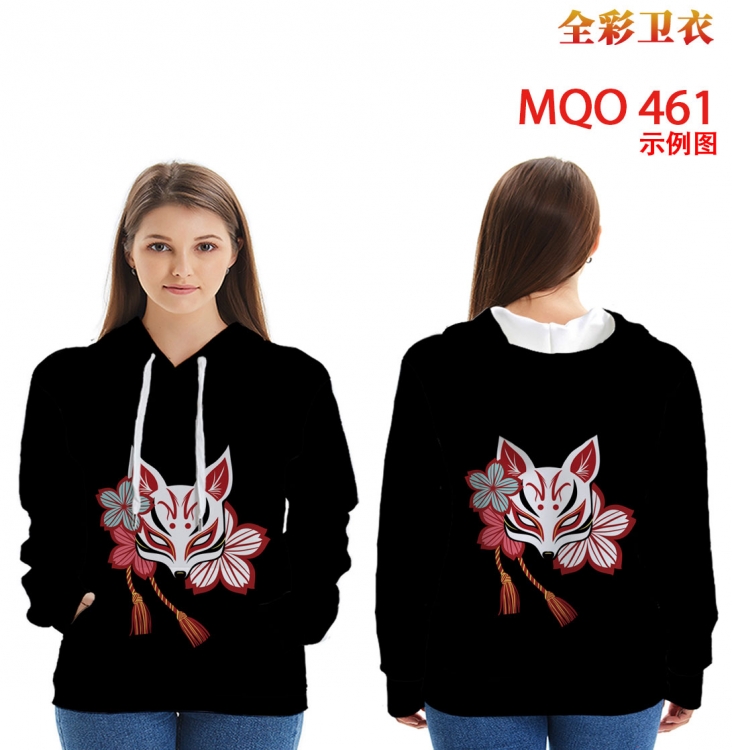 Chinese style Full Color Patch pocket Sweatshirt Hoodie EUR SIZE 9 sizes from XXS to XXXXL MQO461 