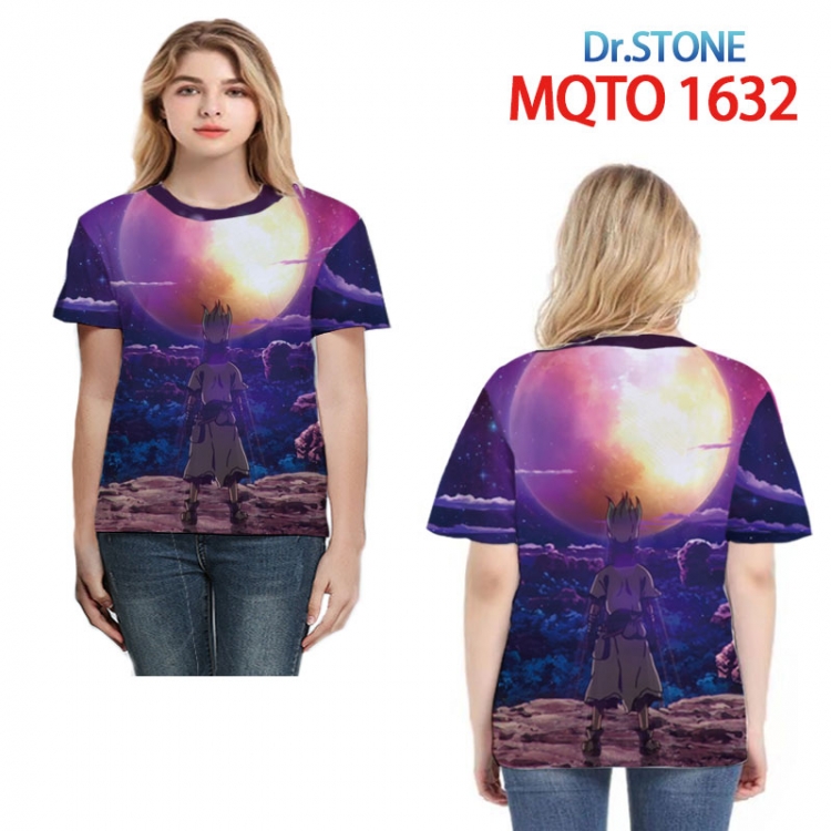 Dr.STONE Full color printed short sleeve T-shirt 2XS-4XL, 9 sizes MQTO1632