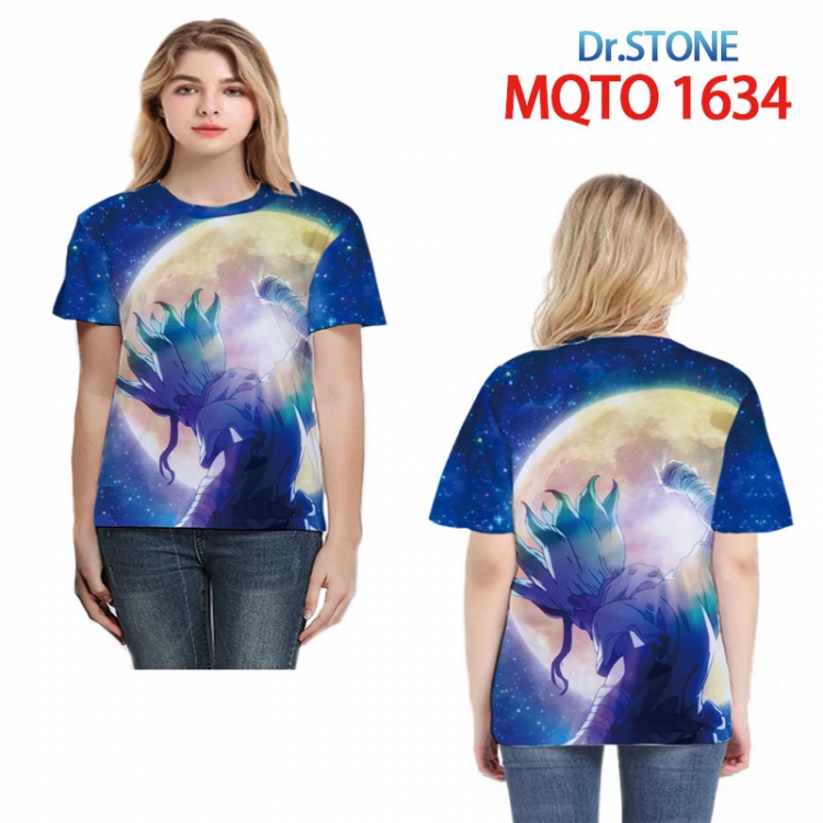 Dr.STONE Full color printed short sleeve T-shirt 2XS-4XL, 9 sizes MQTO1634
