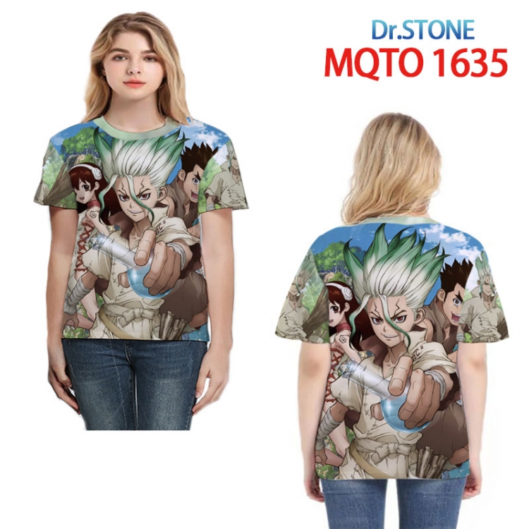 Dr.STONE Full color printed short sleeve T-shirt 2XS-4XL, 9 sizes MQTO1635