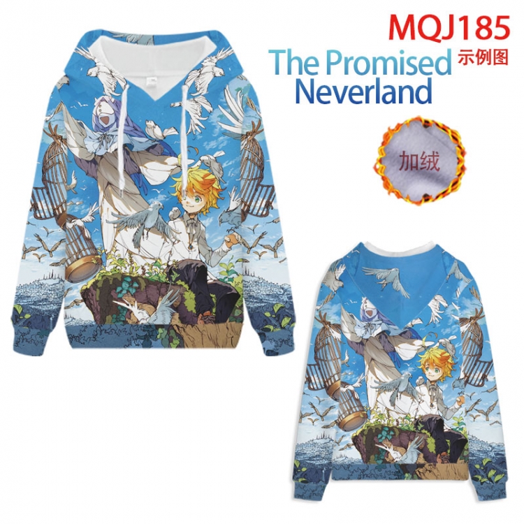 The Promised Neverla hooded plus fleece sweater 9 sizes from XXS to 4XL MQJ185