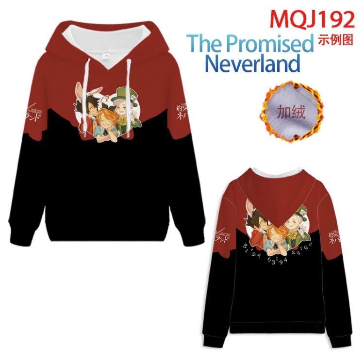 The Promised Neverla hooded plus fleece sweater 9 sizes from XXS to 4XL MQJ192