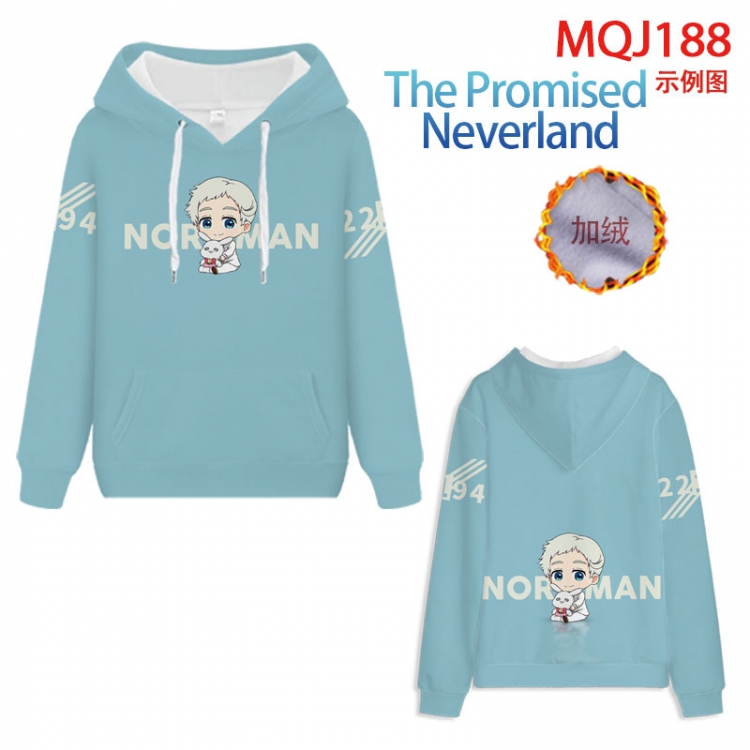 The Promised Neverla hooded plus fleece sweater 9 sizes from XXS to 4XL MQJ188