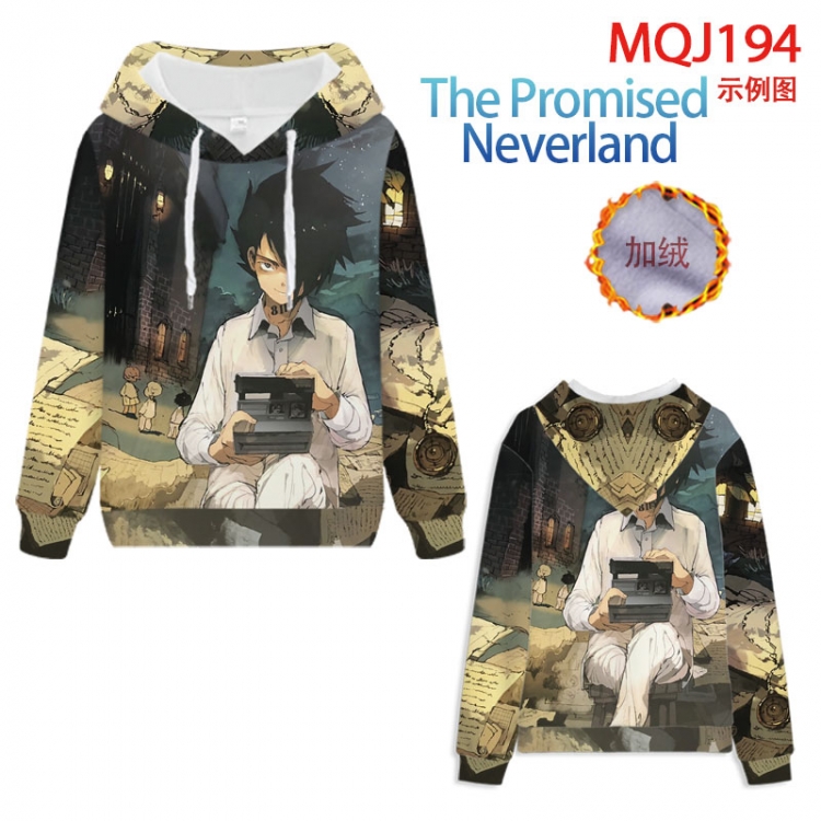 The Promised Neverla hooded plus fleece sweater 9 sizes from XXS to 4XL MQJ194