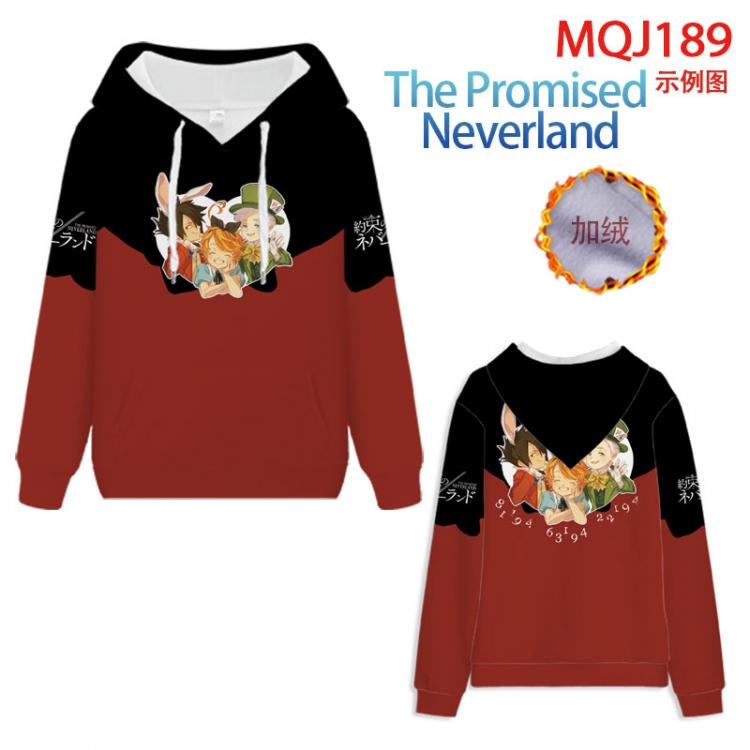 The Promised Neverla hooded plus fleece sweater 9 sizes from XXS to 4XL MQJ189