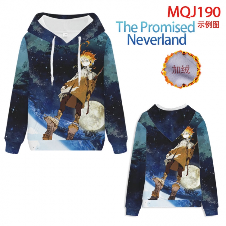 The Promised Neverla hooded plus fleece sweater 9 sizes from XXS to 4XL MQJ190