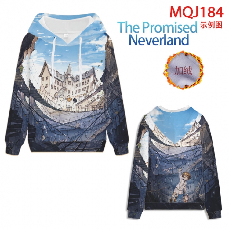 The Promised Neverla hooded plus fleece sweater 9 sizes from XXS to 4XL MQJ184