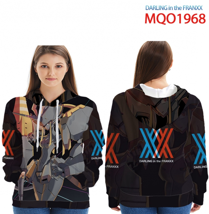 Darling in the Franxx Patch pocket Sweatshirt Hoodie  9 sizes from XXS to 4XL MQO1968