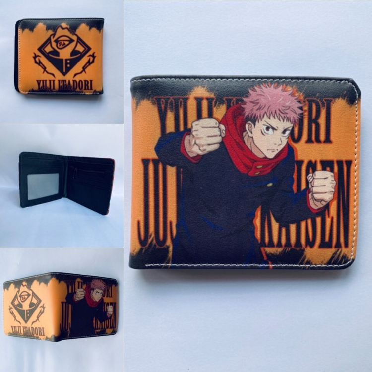 Jujutsu Kaisen Full color two fold short wallet purse 242 