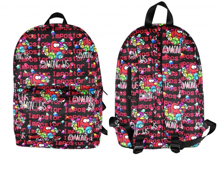 AMONG US Cartoon Printed student backpack school bag backpack Style 2