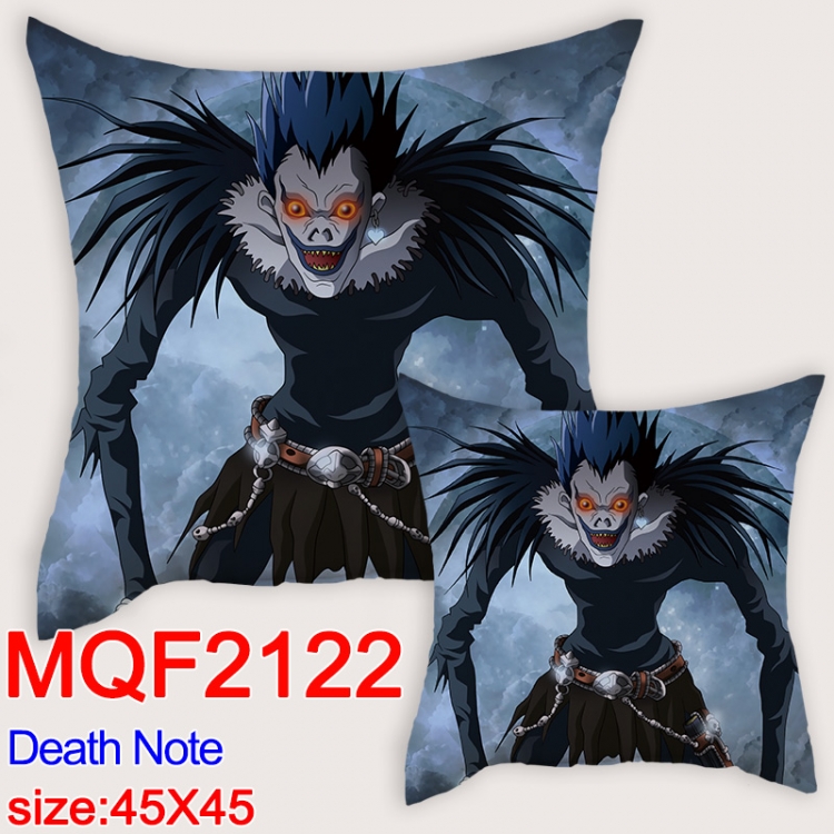 Death note Cartoon double-sided full-color pillow cushion  45X45CM MQF-2122