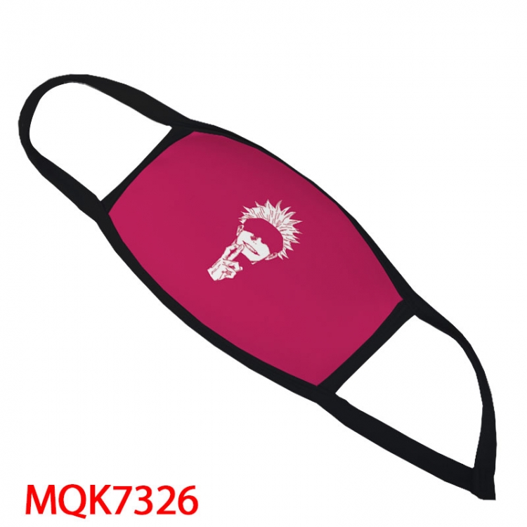 Jujutsu Kaisen   Color printing Space cotton Masks price for 5 pcs  MQK7326
