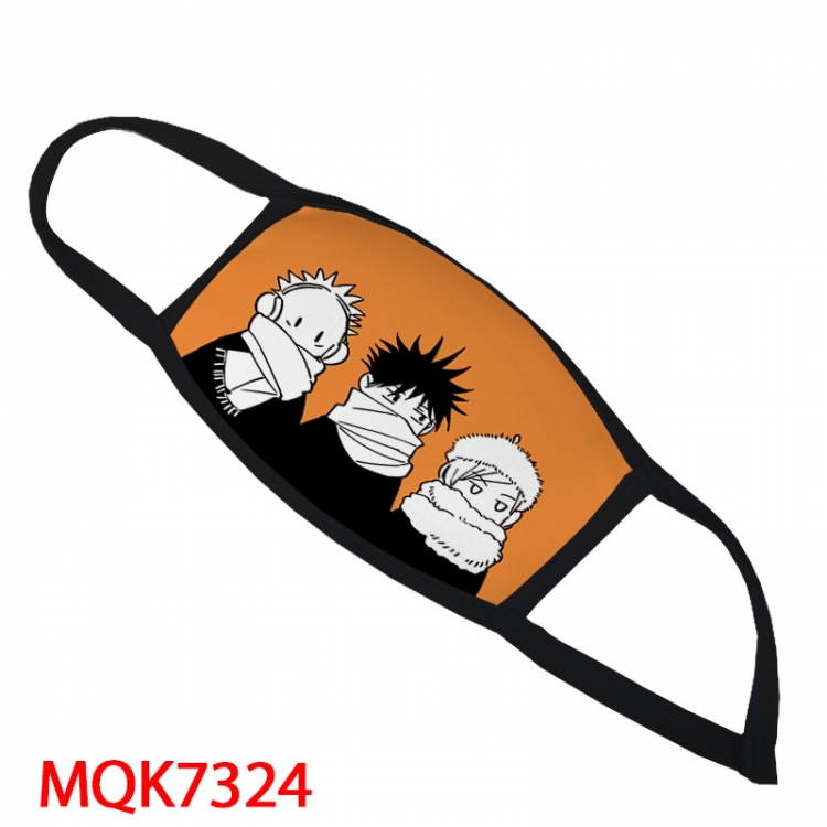 Jujutsu Kaisen   Color printing Space cotton Masks price for 5 pcs  MQK7324