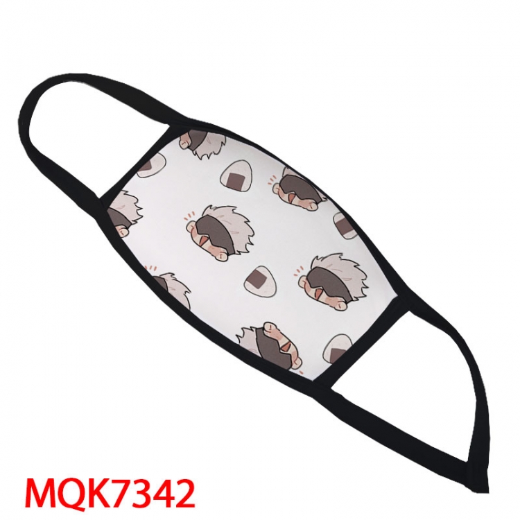 Jujutsu Kaisen   Color printing Space cotton Masks price for 5 pcs  MQK7342