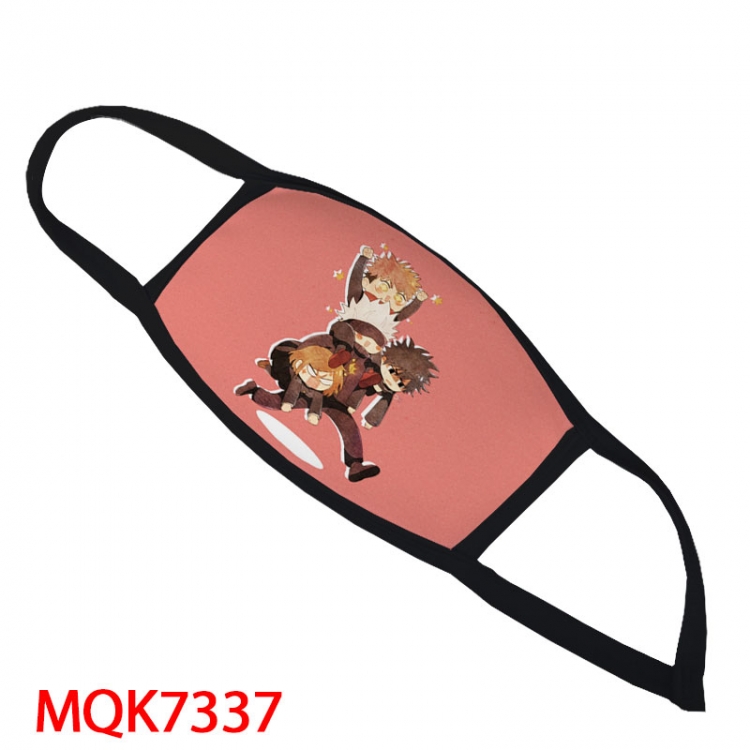 Jujutsu Kaisen   Color printing Space cotton Masks price for 5 pcs  MQK7337