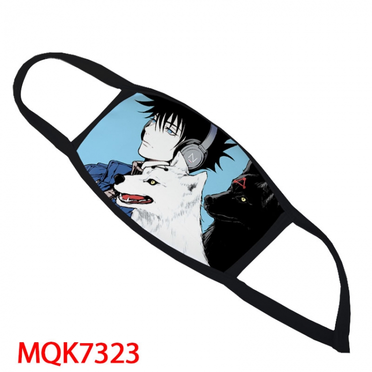 Jujutsu Kaisen   Color printing Space cotton Masks price for 5 pcs  MQK7323