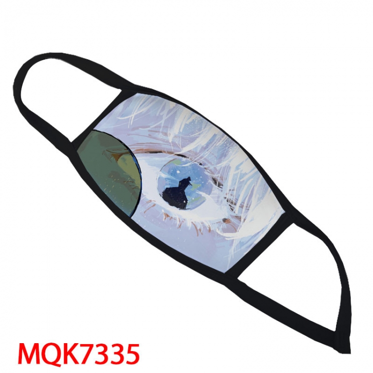 Jujutsu Kaisen   Color printing Space cotton Masks price for 5 pcs  MQK7335